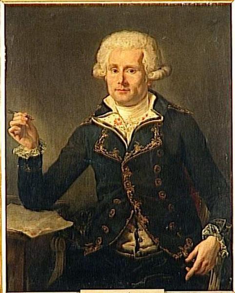 Wikioo.org – La Enciclopedia de las Bellas Artes - Pintura, Obras de arte de Joseph Ducreux - LOUIS ANTOINE , COMTE DELAWARE BOUGAINVILLE ( 1729 1811 )