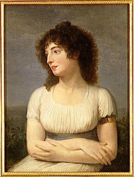 Wikioo.org - The Encyclopedia of Fine Arts - Painting, Artwork by Andrea Appiani - LAURE DE GUESNON DE BONNEUIL, MADAME REGNAULT DE SAINT JEAN D'ANGELY (1776 1856)