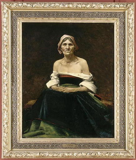 Wikioo.org - The Encyclopedia of Fine Arts - Painting, Artwork by Agache Alfred Pierre - FEMME AGEE