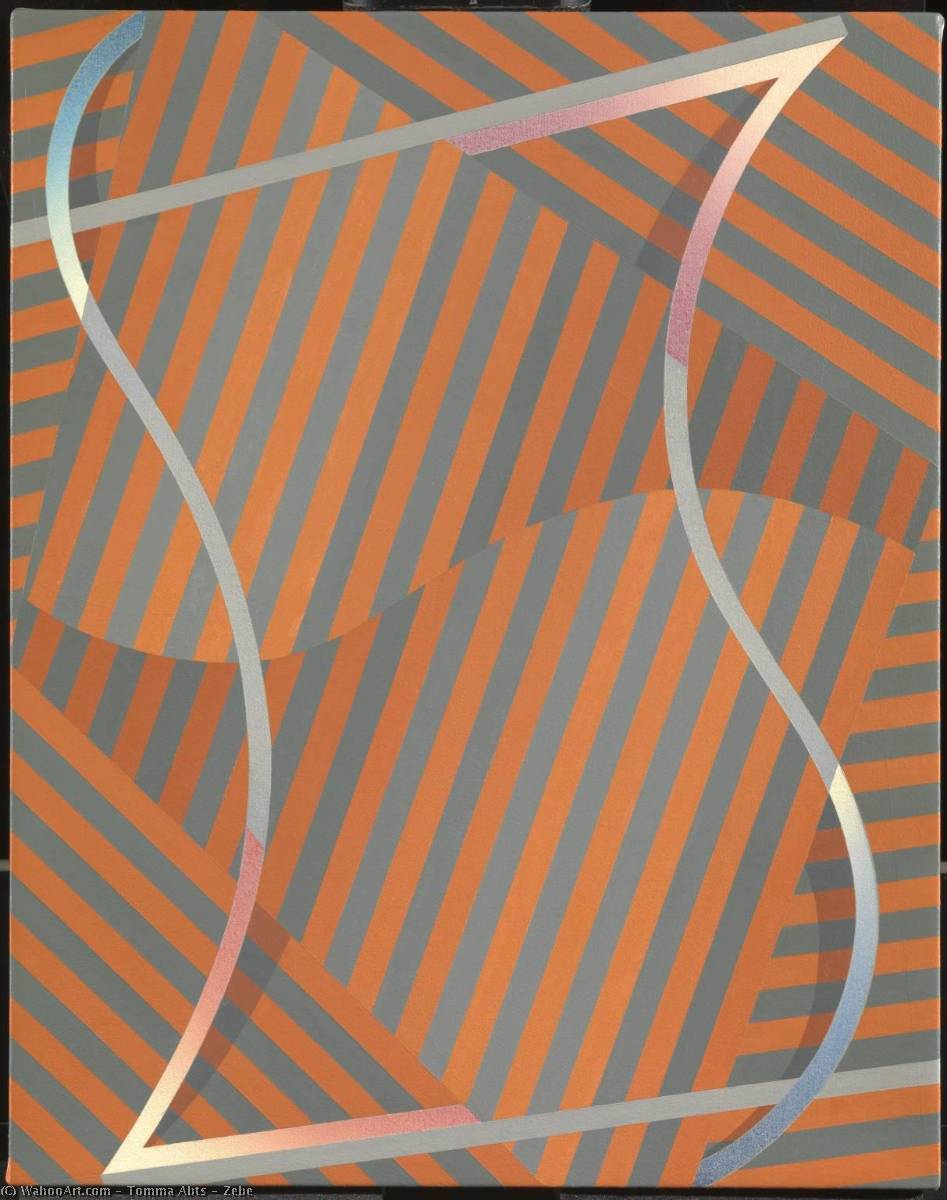 Wikioo.org - The Encyclopedia of Fine Arts - Painting, Artwork by Tomma Abts - Zebe