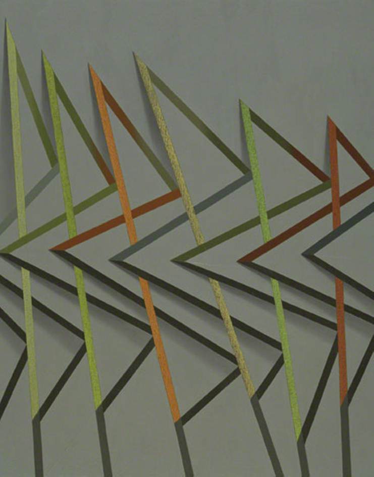 Wikioo.org - The Encyclopedia of Fine Arts - Painting, Artwork by Tomma Abts - Veeke