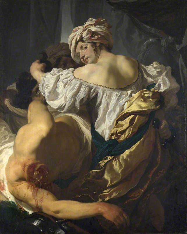 Wikioo.org - The Encyclopedia of Fine Arts - Painting, Artwork by Johann Liss - Judith in the Tent of Holofernes