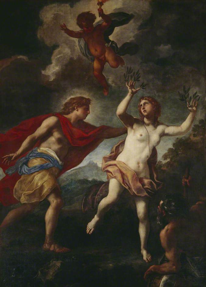 Wikioo.org - The Encyclopedia of Fine Arts - Painting, Artwork by Daniel Seiter - Apollo and Daphne