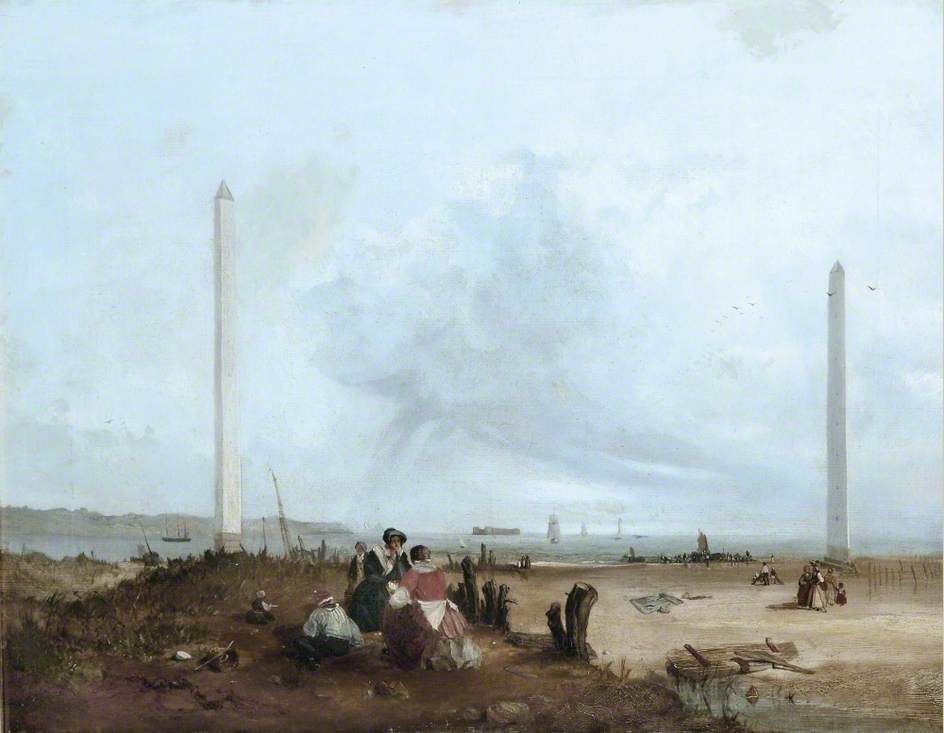 Wikioo.org - The Encyclopedia of Fine Arts - Painting, Artwork by Samuel Austin - Bootle Landmarks