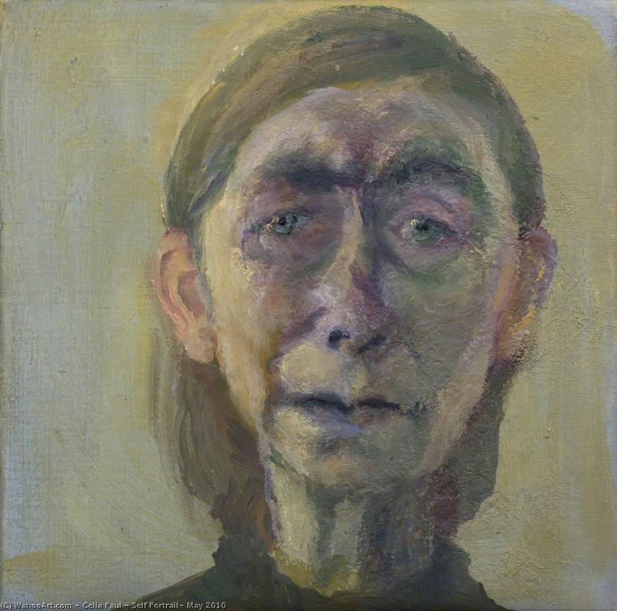 Wikioo.org - The Encyclopedia of Fine Arts - Painting, Artwork by Celia Paul - Self Portrait, May 2010