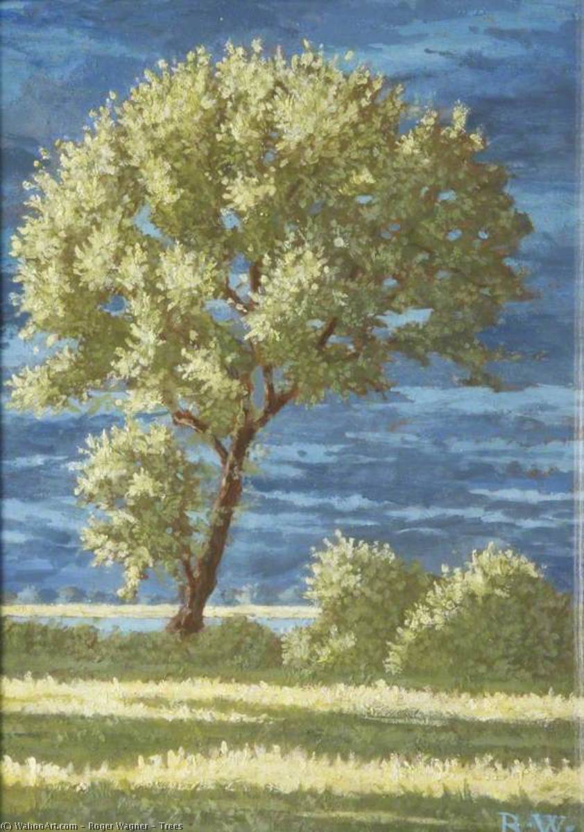 Wikioo.org - The Encyclopedia of Fine Arts - Painting, Artwork by Roger Wagner - Trees