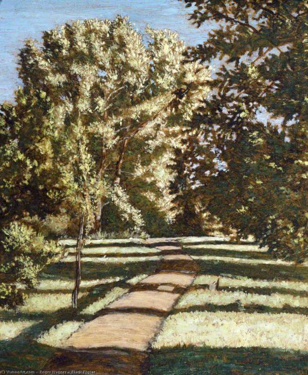 Wikioo.org - The Encyclopedia of Fine Arts - Painting, Artwork by Roger Wagner - Black Poplar