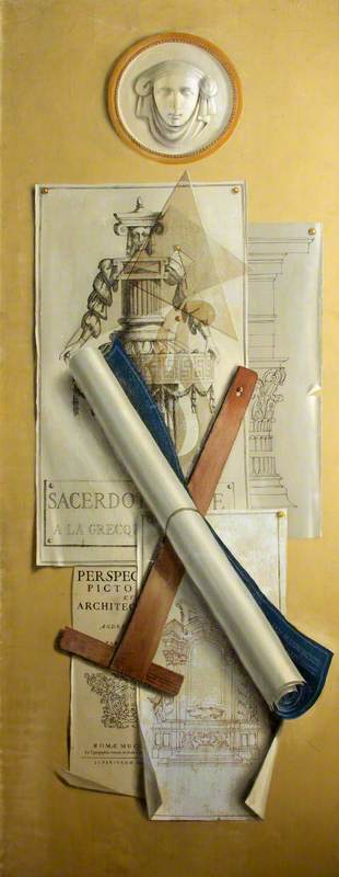 Wikioo.org - The Encyclopedia of Fine Arts - Painting, Artwork by Martin Battersby - Trompe l'oeil (Architecture)