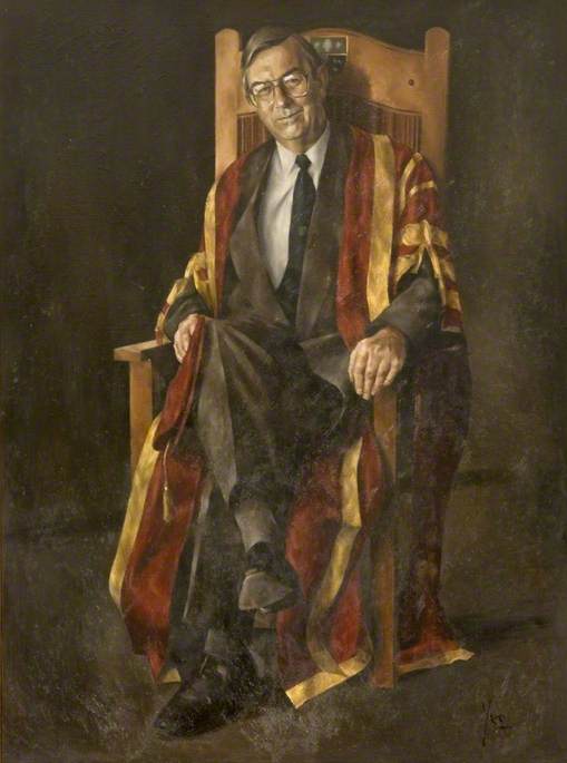 Wikioo.org - The Encyclopedia of Fine Arts - Painting, Artwork by Jonathan Yeo - Dr Tony Wood, Director of Luton College of Higher Education, First Vice Chancellor of the University of Luton (1993–1998)
