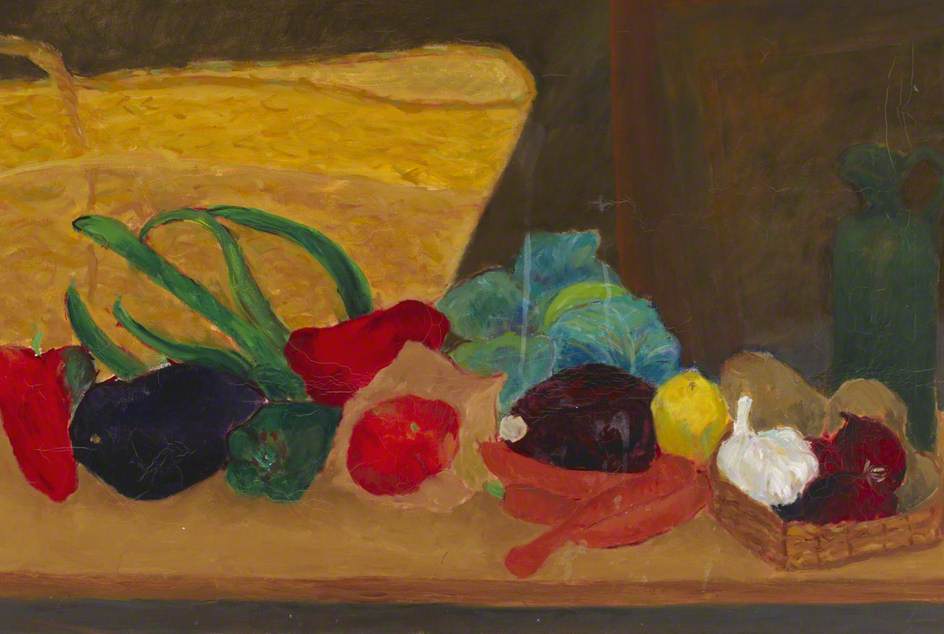 WikiOO.org - دایره المعارف هنرهای زیبا - نقاشی، آثار هنری Elsbeth Juda - Still Life with Fruit
