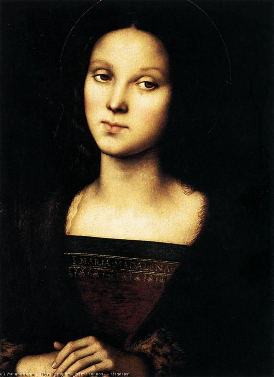 WikiOO.org - Enciclopédia das Belas Artes - Pintura, Arte por Pietro Perugino (Pietro Vannucci) - Magdalen