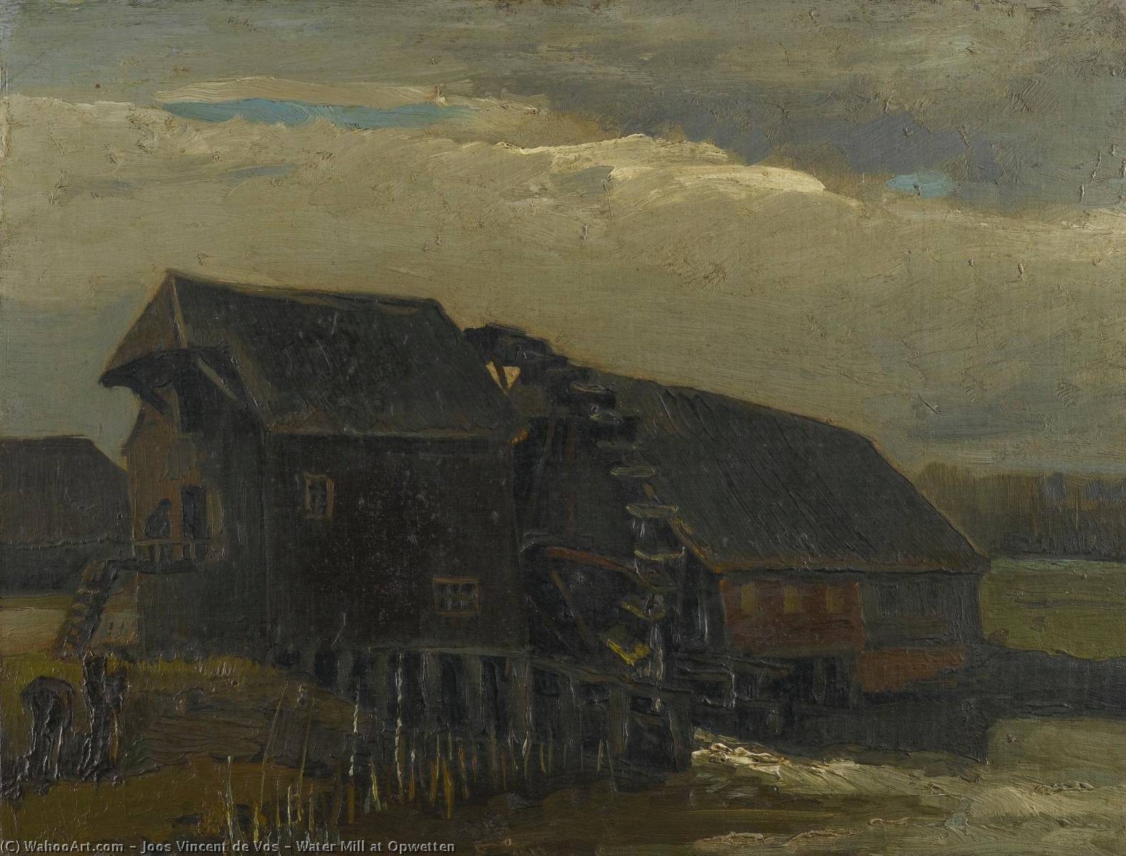 Wikioo.org - The Encyclopedia of Fine Arts - Painting, Artwork by Joos Vincent De Vos - Water Mill at Opwetten