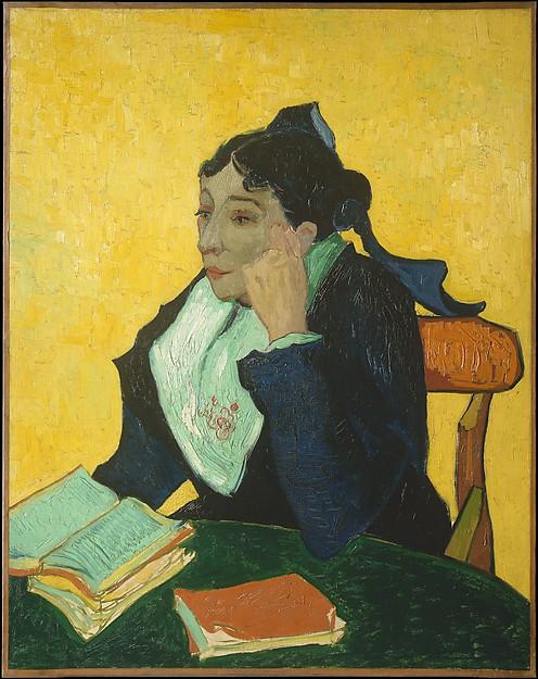 Wikioo.org - The Encyclopedia of Fine Arts - Painting, Artwork by Joos Vincent De Vos - L'Arlésienne Madame Joseph Michel Ginoux (Marie Julien, 1848 1911)