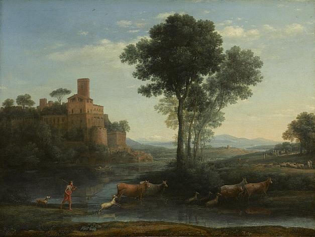 WikiOO.org - Εγκυκλοπαίδεια Καλών Τεχνών - Ζωγραφική, έργα τέχνης Claude Lorrain (Claude Gellée) - Landscape with the Voyage of Jacob