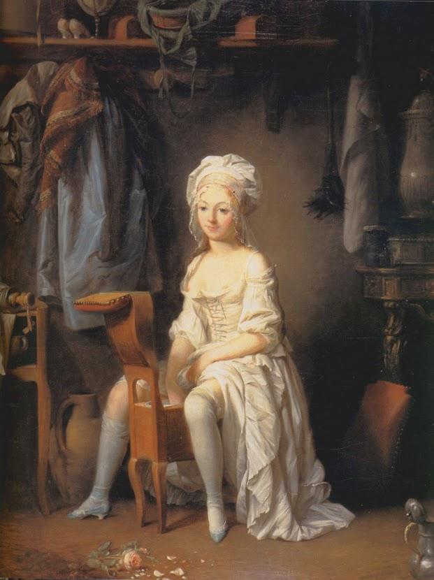 Wikioo.org – L'Encyclopédie des Beaux Arts - Peinture, Oeuvre de Louis Léopold Boilly - La Toilettes à l'heure