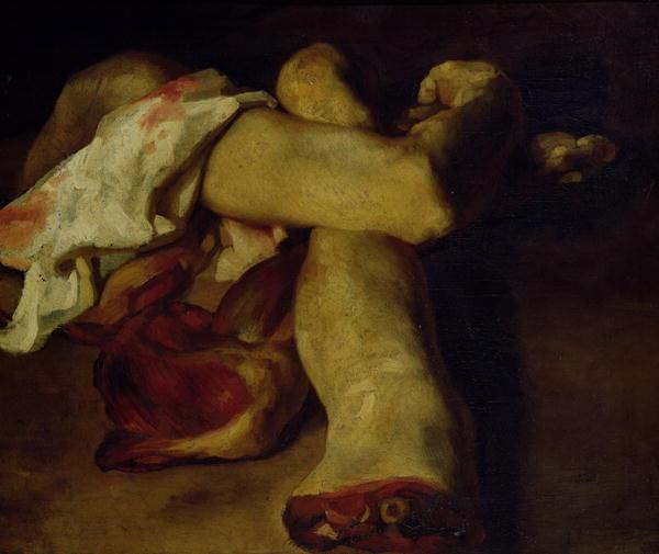Wikioo.org - Die Enzyklopädie bildender Kunst - Malerei, Kunstwerk von Jean-Louis André Théodore Géricault - englisch anatomisch  stücke