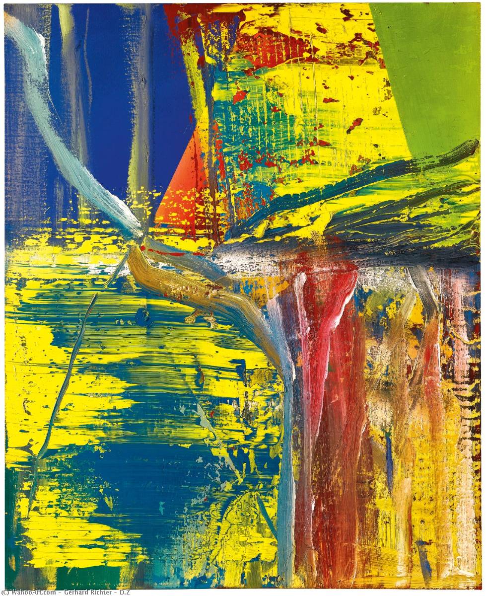 Wikioo.org - The Encyclopedia of Fine Arts - Painting, Artwork by Gerhard Richter - D.Z