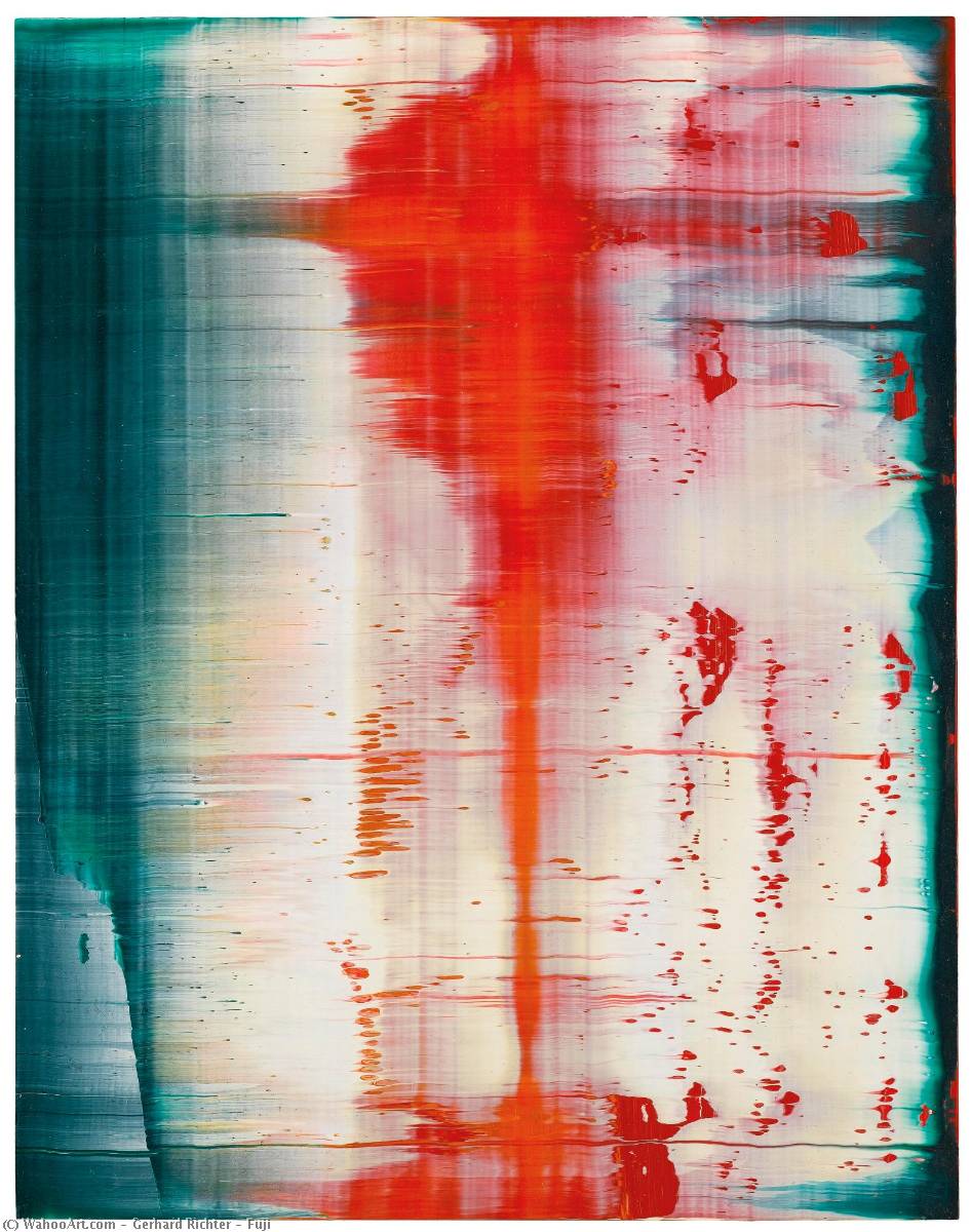 Wikioo.org - The Encyclopedia of Fine Arts - Painting, Artwork by Gerhard Richter - Fuji