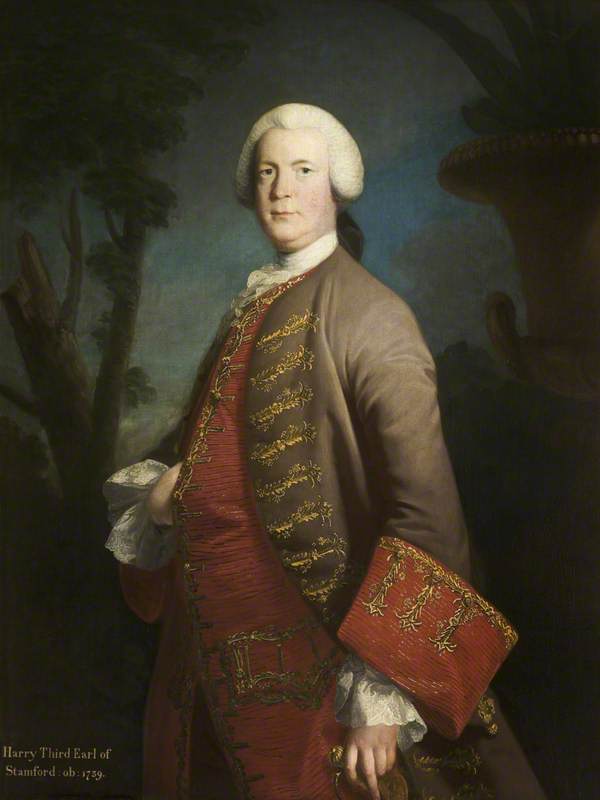 Wikioo.org - The Encyclopedia of Fine Arts - Painting, Artwork by Joshua Reynolds - Harry Grey (1715–1768), 4th Earl of Stamford