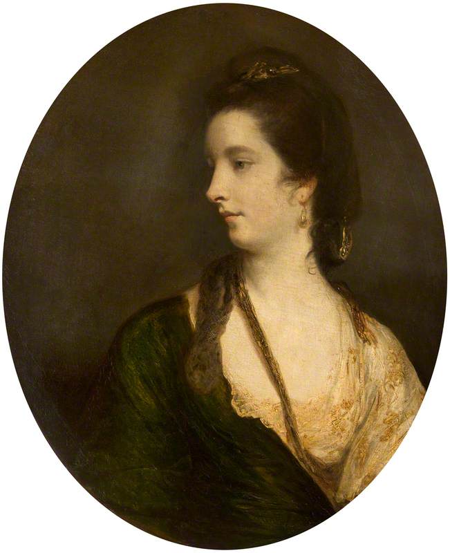 Wikioo.org - The Encyclopedia of Fine Arts - Painting, Artwork by Joshua Reynolds - Frances Payne (1738–1813), Mrs William Woodley