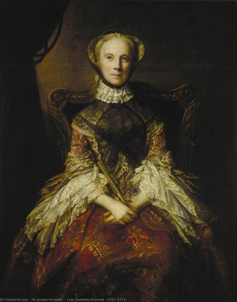 Wikioo.org - The Encyclopedia of Fine Arts - Painting, Artwork by Joshua Reynolds - Lady Dorothea Harrison (1702–1773)