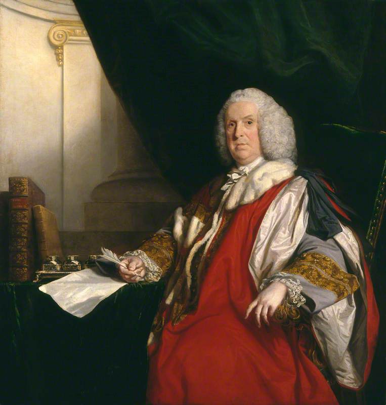 Wikioo.org - The Encyclopedia of Fine Arts - Painting, Artwork by Joshua Reynolds - William Pulteney, 1st Earl of Bath