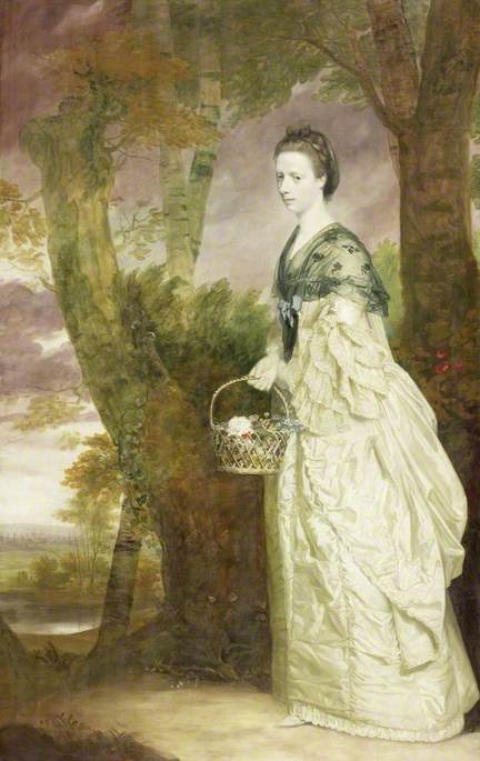 WikiOO.org - Enciklopedija dailės - Tapyba, meno kuriniai Joshua Reynolds - Mrs Elizabeth Riddell (1730–1798)