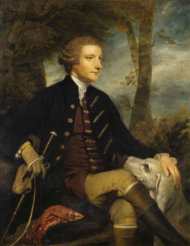 Wikioo.org - สารานุกรมวิจิตรศิลป์ - จิตรกรรม Joshua Reynolds - Sir Thomas Dyke Acland (1722–1785), 7th Bt, MP