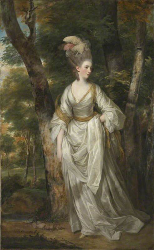 Wikioo.org - The Encyclopedia of Fine Arts - Painting, Artwork by Joshua Reynolds - Mrs Elizabeth Carnac