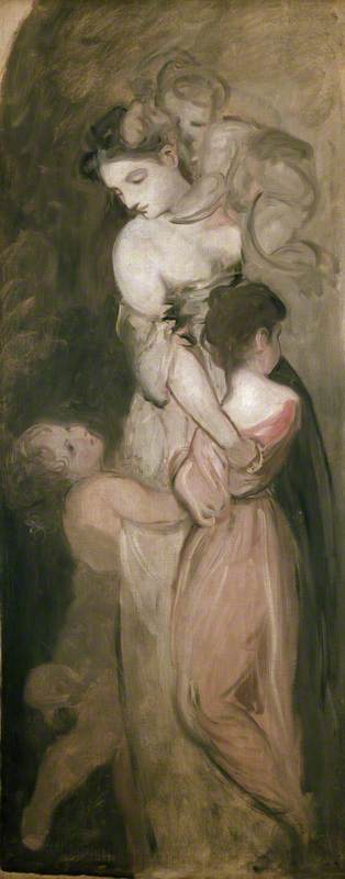 Wikioo.org - The Encyclopedia of Fine Arts - Painting, Artwork by Joshua Reynolds - Charity