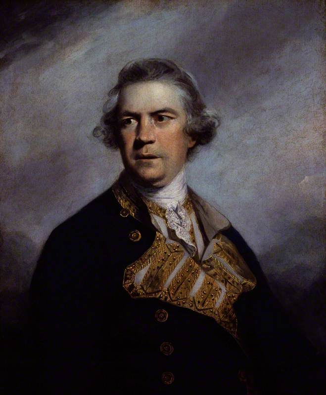 Wikioo.org - The Encyclopedia of Fine Arts - Painting, Artwork by Joshua Reynolds - Augustus Keppel, Viscount Keppel
