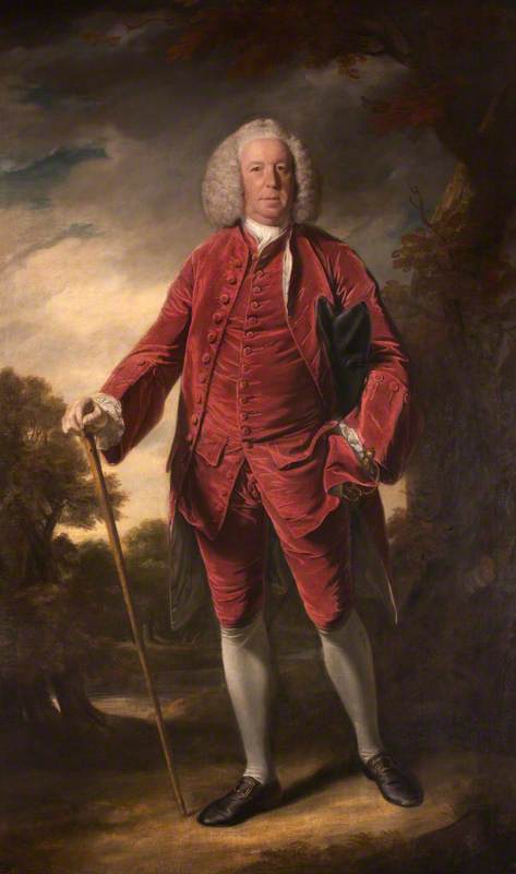 Wikioo.org - The Encyclopedia of Fine Arts - Painting, Artwork by Joshua Reynolds - Thomas Fane (1700–1771), 8th Earl of Westmorland