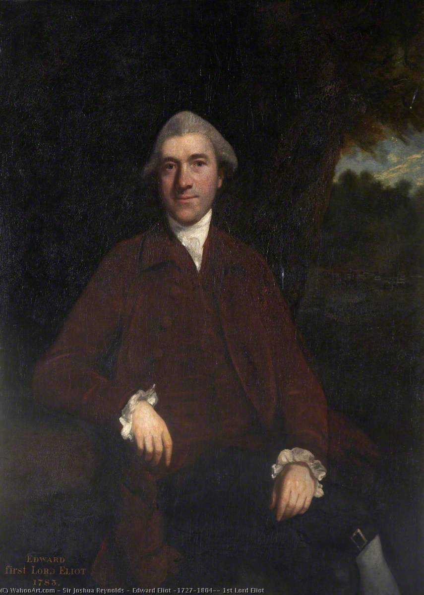Wikioo.org - The Encyclopedia of Fine Arts - Painting, Artwork by Joshua Reynolds - Edward Eliot (1727–1804), 1st Lord Eliot