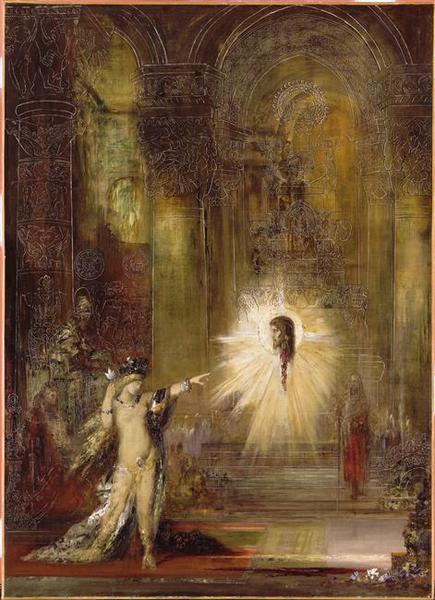 Wikioo.org - The Encyclopedia of Fine Arts - Painting, Artwork by Gustave Moreau - L'Apparition