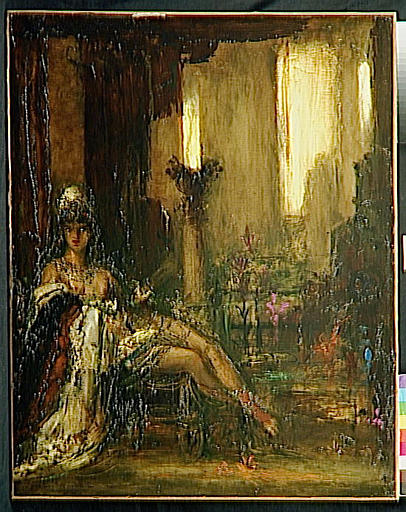 Wikioo.org - The Encyclopedia of Fine Arts - Painting, Artwork by Gustave Moreau - Dalila