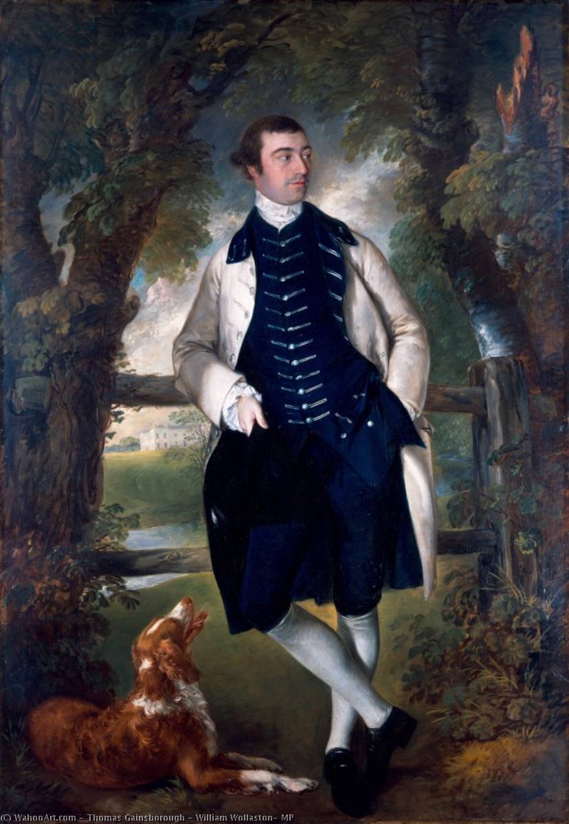 Wikioo.org - The Encyclopedia of Fine Arts - Painting, Artwork by Thomas Gainsborough - William Wollaston, MP