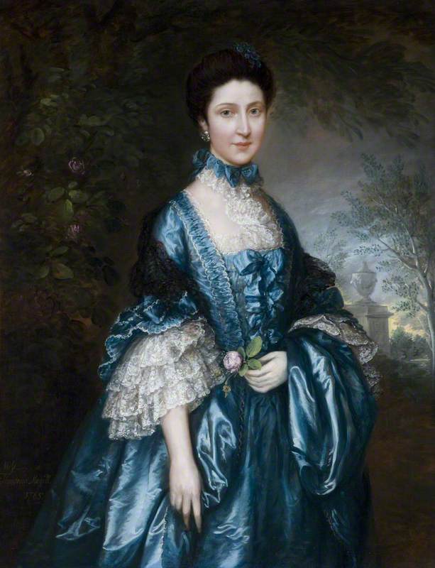 Wikioo.org - The Encyclopedia of Fine Arts - Painting, Artwork by Thomas Gainsborough - Miss Theodosia Magill (1744–1817) (later Countess of Clanwilliam)
