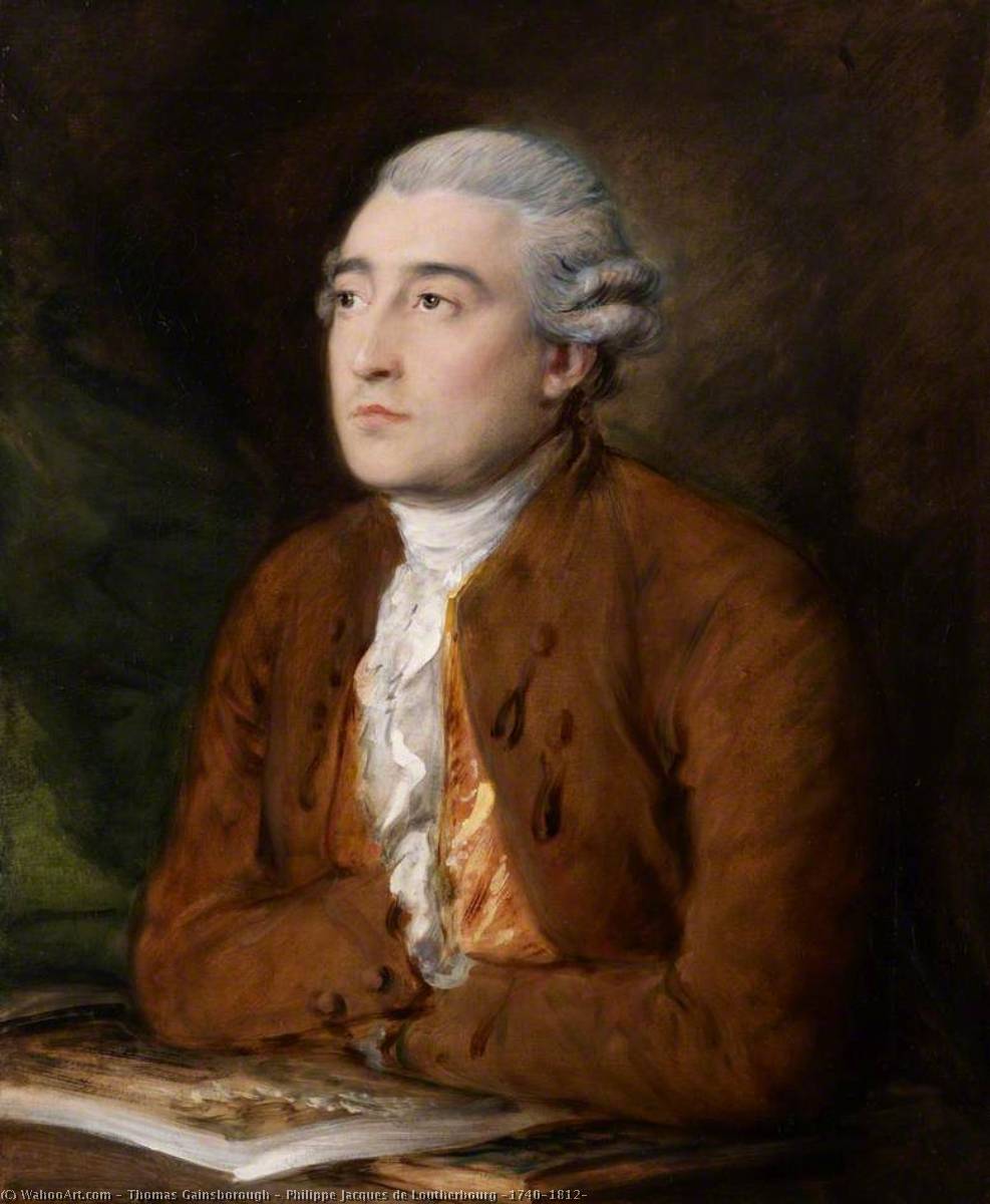 Wikioo.org - The Encyclopedia of Fine Arts - Painting, Artwork by Thomas Gainsborough - Philippe Jacques de Loutherbourg (1740–1812)