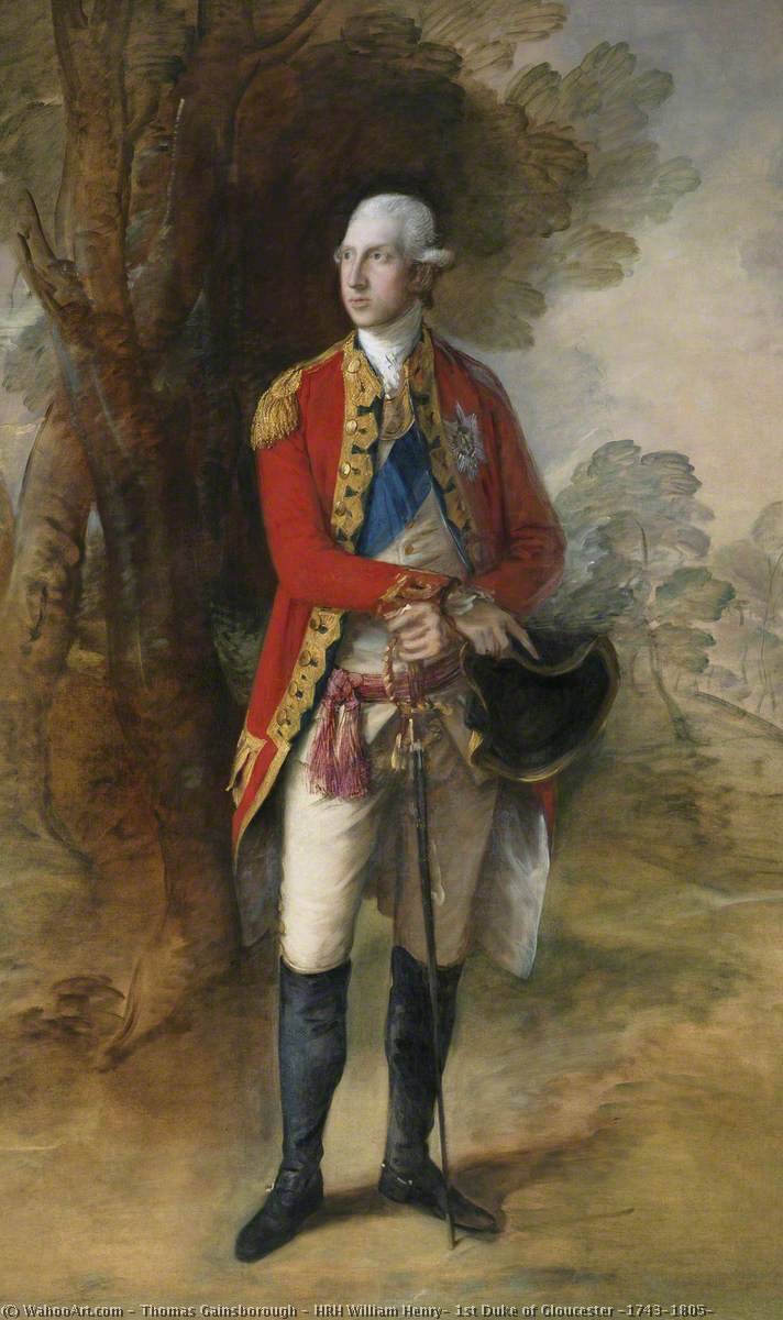 Wikioo.org - The Encyclopedia of Fine Arts - Painting, Artwork by Thomas Gainsborough - HRH William Henry, 1st Duke of Gloucester (1743–1805)