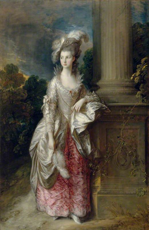 Wikioo.org - The Encyclopedia of Fine Arts - Painting, Artwork by Thomas Gainsborough - The Honourable Mrs Graham (1757–1792)