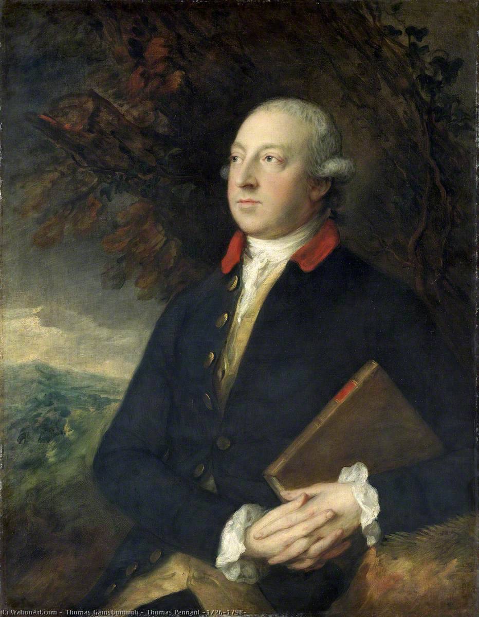 Wikioo.org - The Encyclopedia of Fine Arts - Painting, Artwork by Thomas Gainsborough - Thomas Pennant (1726–1798)