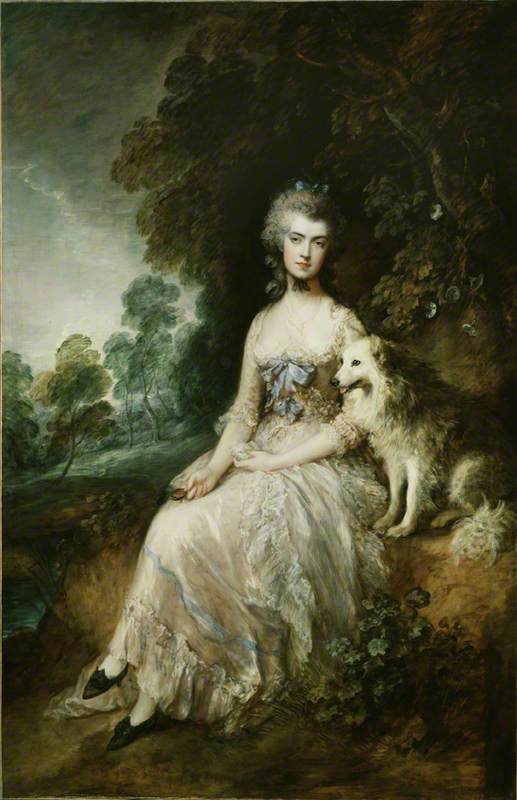 Wikioo.org - The Encyclopedia of Fine Arts - Painting, Artwork by Thomas Gainsborough - Mrs Mary Robinson (Perdita)