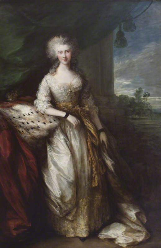 Wikioo.org - The Encyclopedia of Fine Arts - Painting, Artwork by Thomas Gainsborough - Caroline Conolly (c.1755–1817), Countess of Buckinghamshire