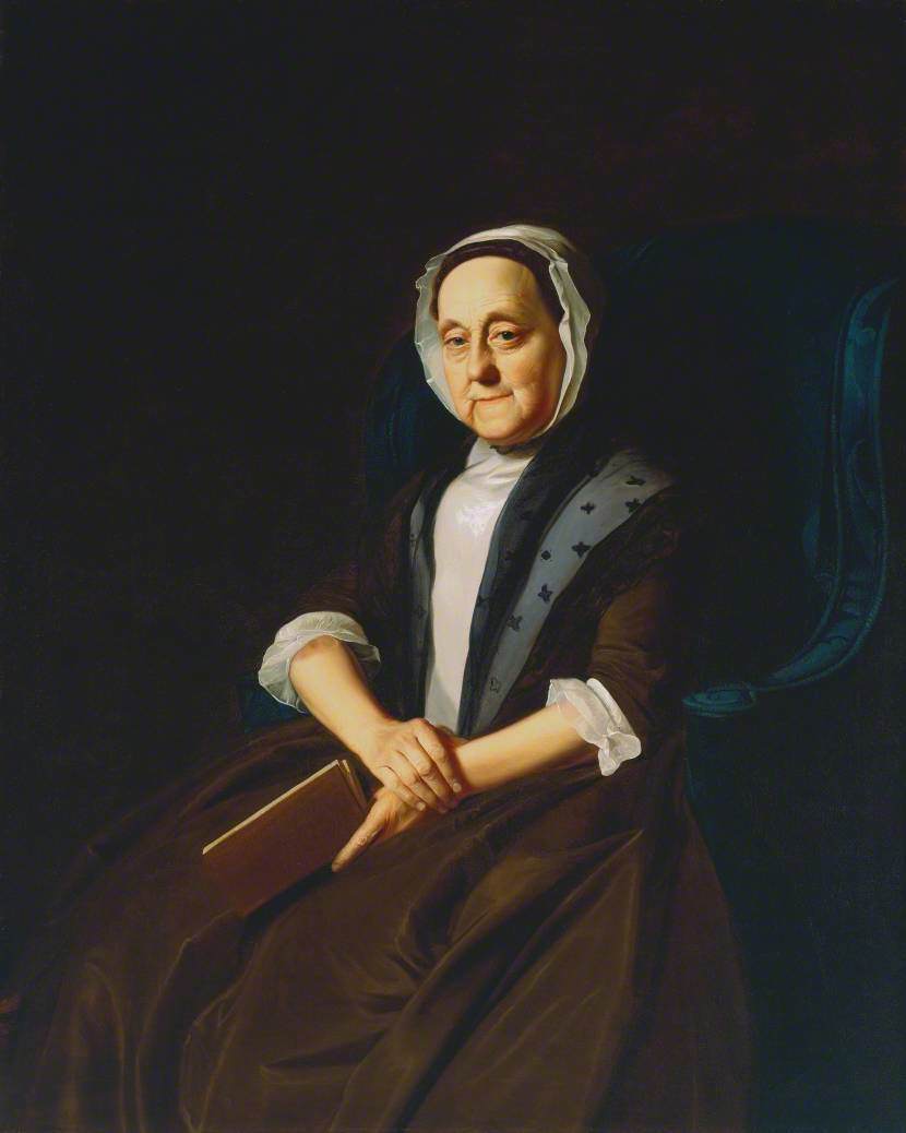 Wikioo.org - The Encyclopedia of Fine Arts - Painting, Artwork by John Singleton Copley - Portrait of Mrs Gill