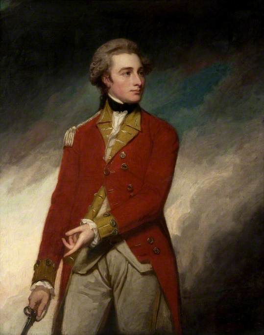 Wikioo.org - The Encyclopedia of Fine Arts - Painting, Artwork by George Romney - Lieutenant Colonel Sir Charles Stuart (1753–1801)