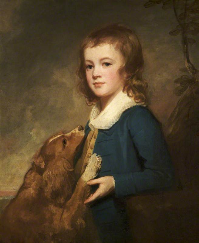 Wikioo.org - The Encyclopedia of Fine Arts - Painting, Artwork by George Romney - The Honourable Reverend Anchitel Grey (1774–1833), as a Boy
