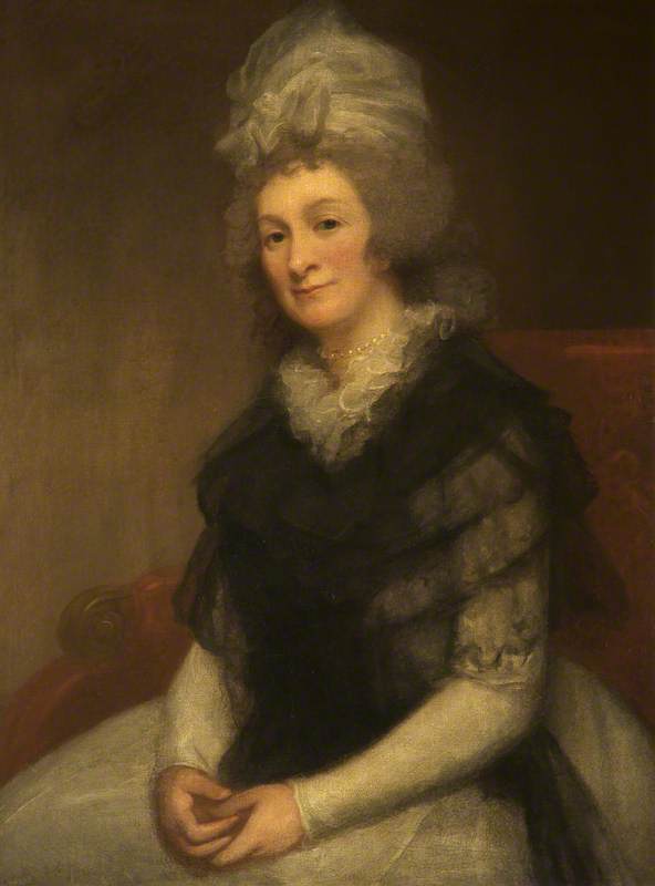 Wikioo.org - The Encyclopedia of Fine Arts - Painting, Artwork by George Romney - Lady Henrietta Cavendish Bentinck (1737–1827), Countess of Stamford