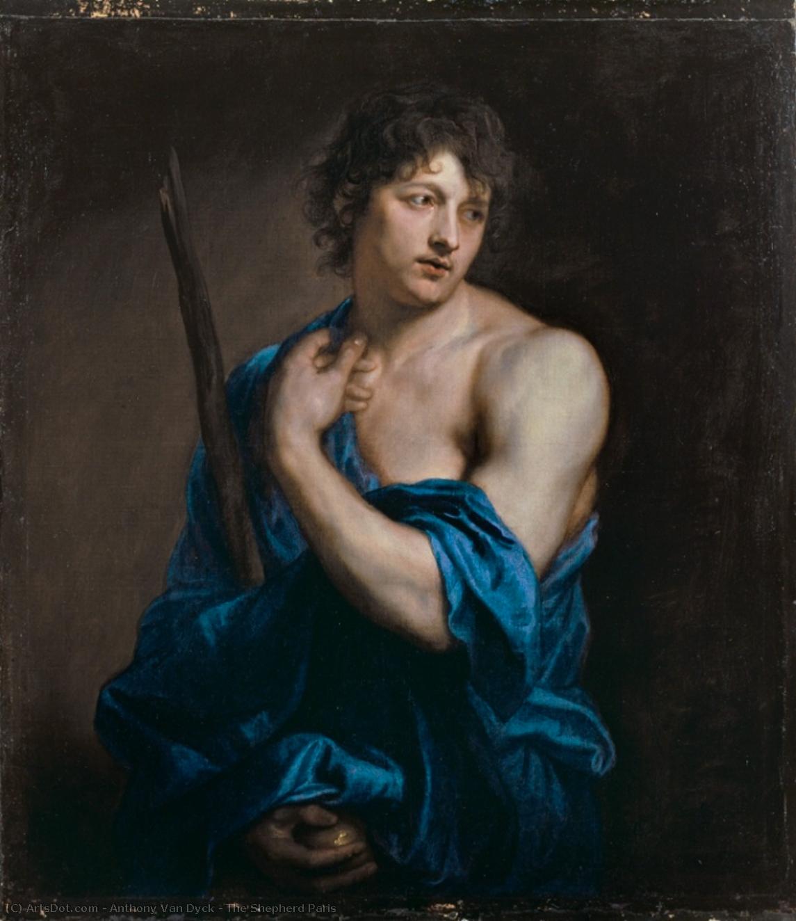Wikioo.org - The Encyclopedia of Fine Arts - Painting, Artwork by Anthony Van Dyck - The Shepherd Paris