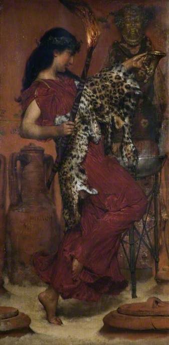 Wikioo.org - The Encyclopedia of Fine Arts - Painting, Artwork by Lawrence Alma-Tadema - Autumn Vintage Festival