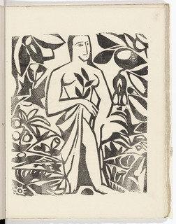 WikiOO.org - Енциклопедия за изящни изкуства - Живопис, Произведения на изкуството André Derain - Plate (folio 17) from L'Enchanteur pourrissant